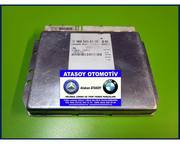 MERCEDES W163 ML ESP BEYNİ 1635456132 1635458032 , 1635454332 A1635456132 A1635458032 A1635454332 - 163 545 61 32 - 163 545 80 32 - 163 545 43 32 ATE 10094615464 ATE 10094615484 ATE 10094615424 W163 ML 4ESP BEYİN